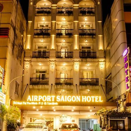 Airport Saigon Hotel - Gan Am Thuc Dem Cho Pham Van Hai Хошимин Экстерьер фото
