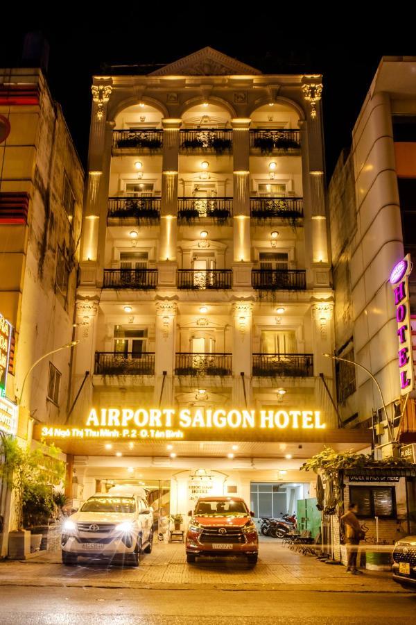 Airport Saigon Hotel - Gan Am Thuc Dem Cho Pham Van Hai Хошимин Экстерьер фото
