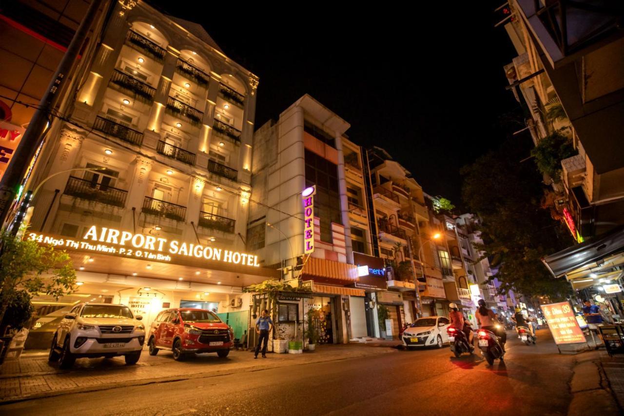Airport Saigon Hotel - Gan Am Thuc Dem Cho Pham Van Hai Хошимин Экстерьер фото