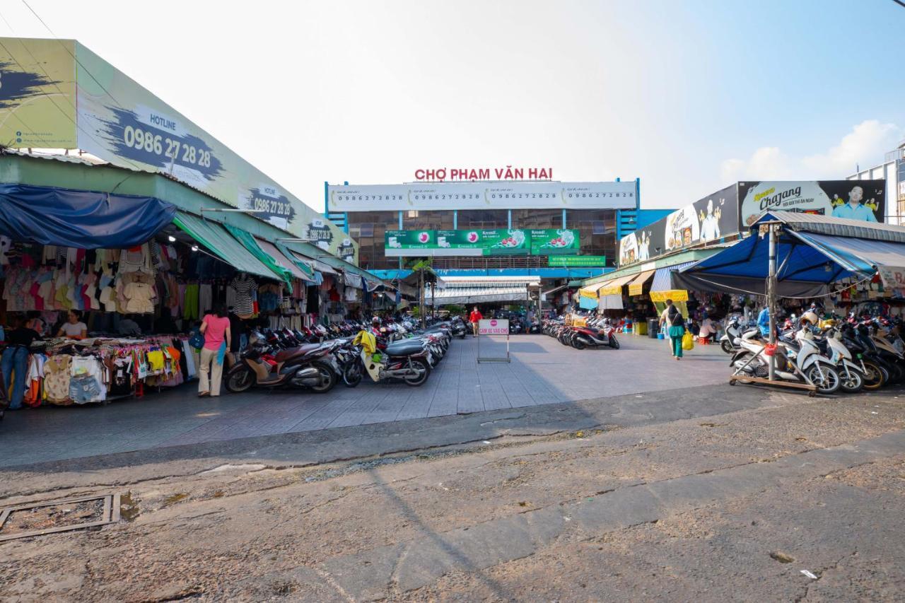 Airport Saigon Hotel - Gan Am Thuc Dem Cho Pham Van Hai Хошимин Экстерьер фото