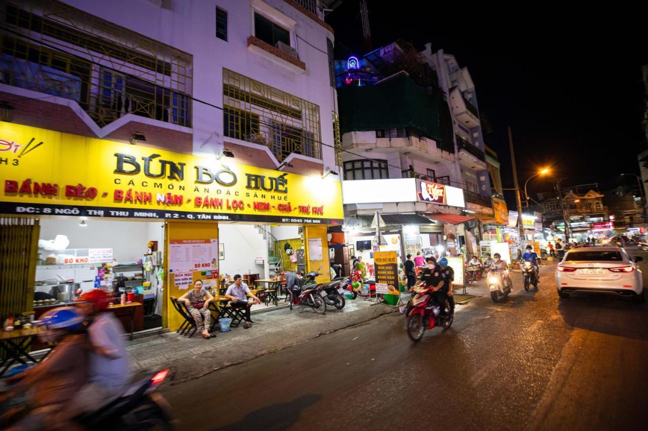 Airport Saigon Hotel - Gan Am Thuc Dem Cho Pham Van Hai Хошимин Экстерьер фото